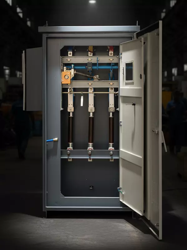 HT metering Cubicle with LBS - inside