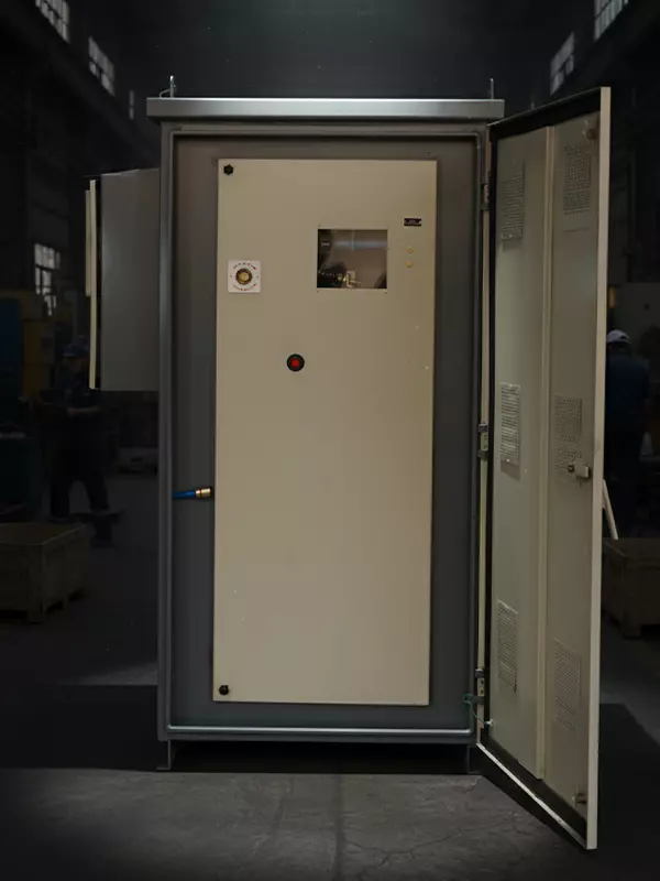 HT metering Cubicle with LBS - with open door