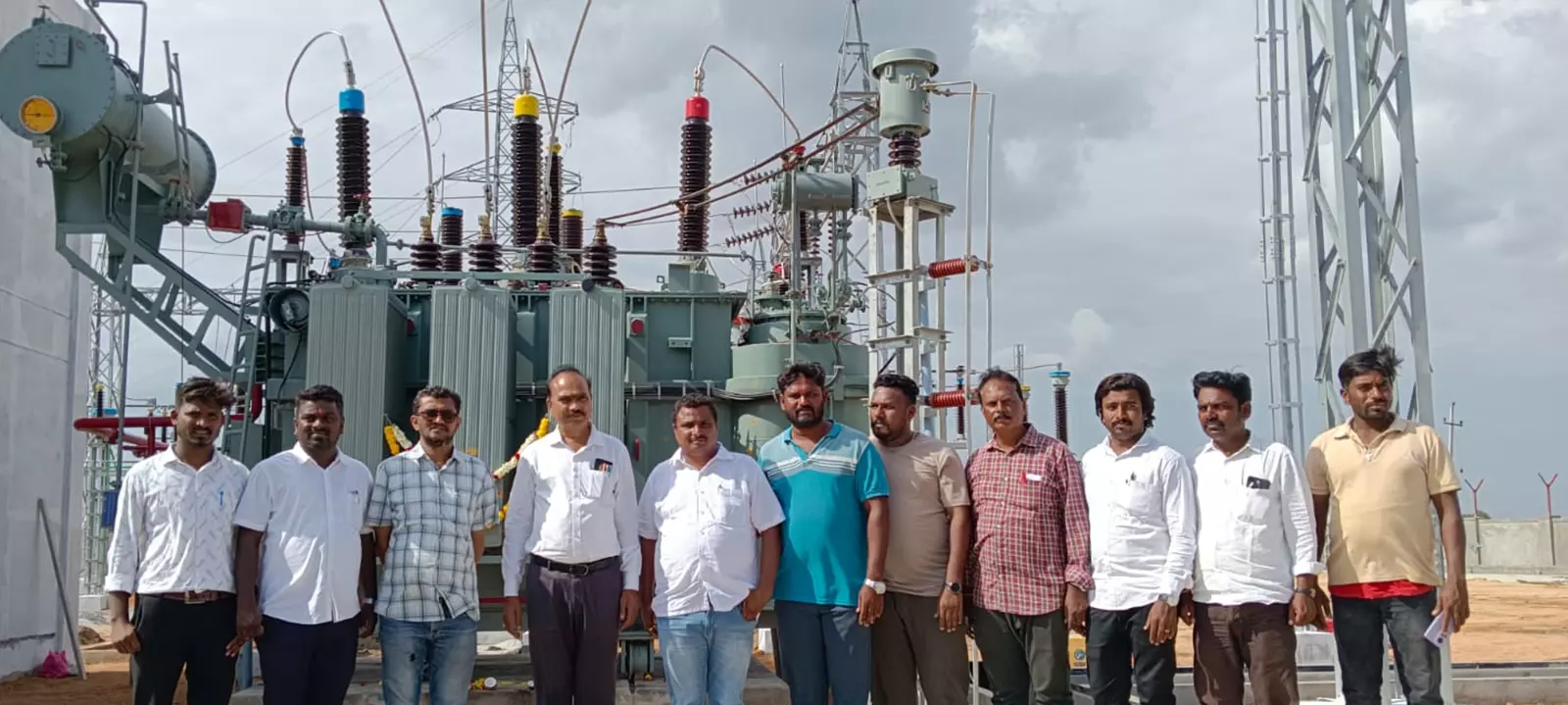110-11KV Sub-Station at Gundhadagi in Yadagir District.